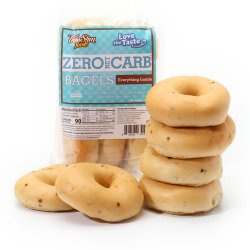 ThinSlim Foods Zero Net Carb Bagels Everything Inside 6 pack
