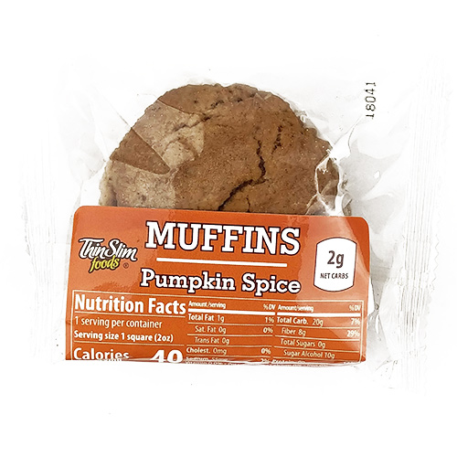 ThinSlim Foods Muffins Pumpkin Spice - Click Image to Close