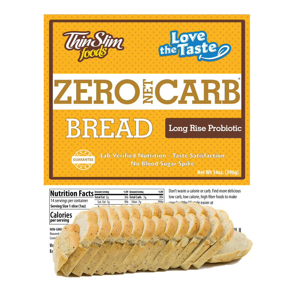 ThinSlim Foods Love-the-Taste Bread Long Rise Probiotic - Click Image to Close