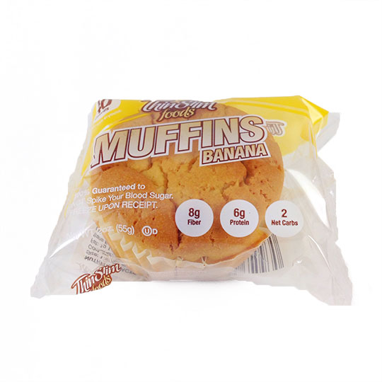 ThinSlim Foods Muffins Banana - Click Image to Close