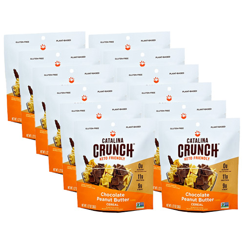 Catalina Crunch Cereal 1.27oz Chocolate Peanut Butter, 12pack