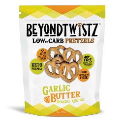 BeyondTwistz Low Carb Pretzels Garlic Butter
