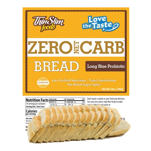 ThinSlim Foods Love-the-Taste Bread Long Rise Probiotic