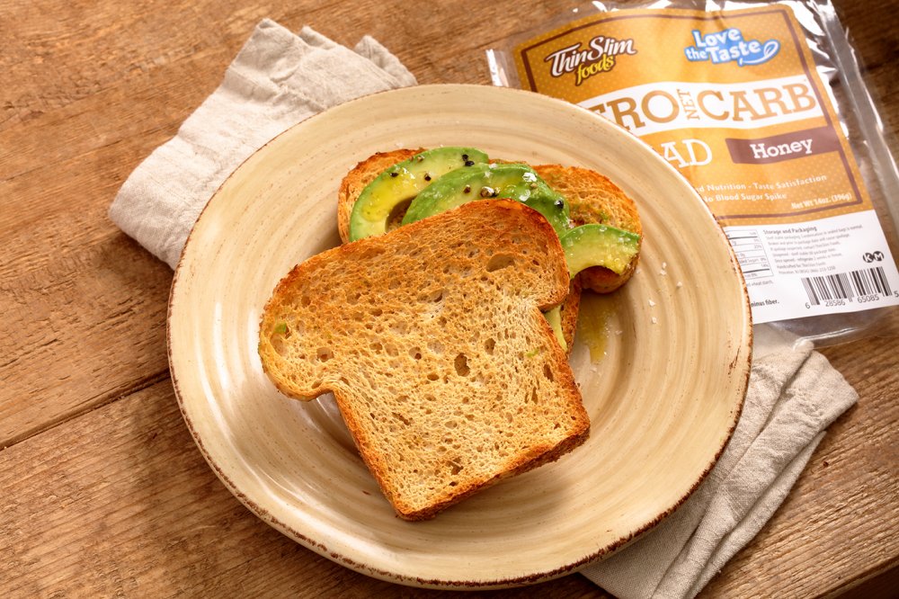 ThinSlim Foods Zero Net Carb Bread Honey | Keto Bread | Low Carb Bread - Click Image to Close