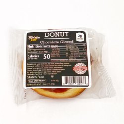 ThinSlim Foods Donut Chocolate Glazed, 6pack