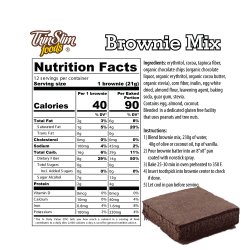 ThinSlim Foods Low Carb Mix Brownie