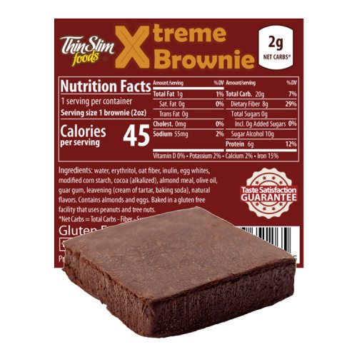 ThinSlim Foods Xtreme Brownie, 6pack
