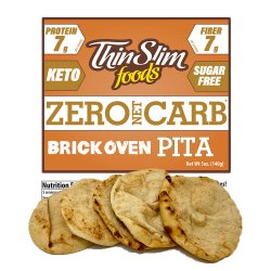 ThinSlim Foods Zero Net Carb Brick Oven Pitas