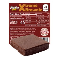 ThinSlim Foods Xtreme Brownie, 6pack