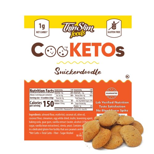 ThinSlim Foods CooKETOs Snickerdoodle