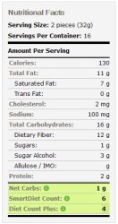 Keto Wise Fat Bombs, Chocolate Pecan Clusters, 16pack