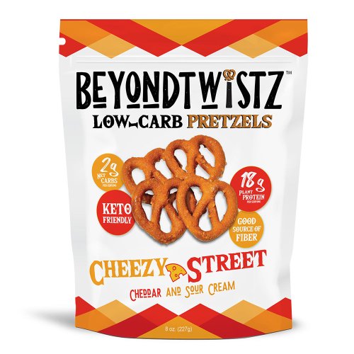 BeyondTwistz Low Carb Pretzels Cheezy Street