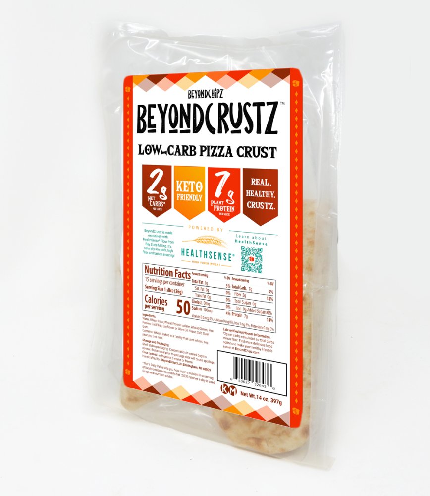 BeyondCrustz Low Net Carb Pizza Crust - Click Image to Close