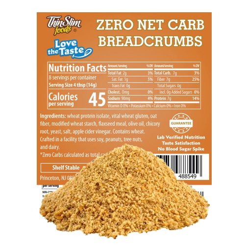 ThinSlim Foods Love-the-Taste Low Carb Breadcrumbs Plain