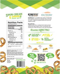 BeyondTwistz Low Carb Protein Pretzels Sour Cream and Onion
