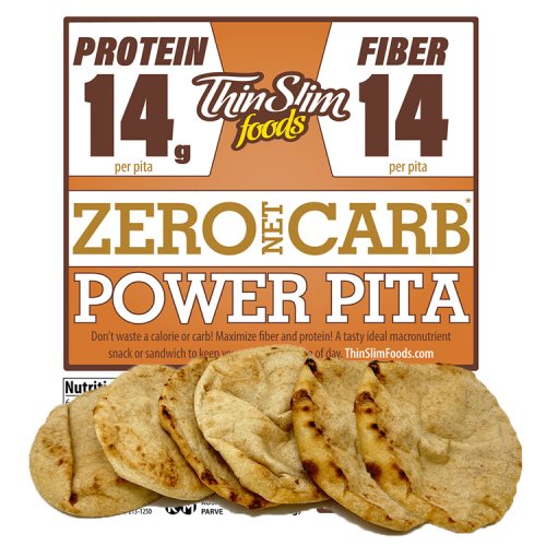 ThinSlim Foods Zero Net Carb Power Pita ThinSlim Foods Zero Net Carb Power Pita