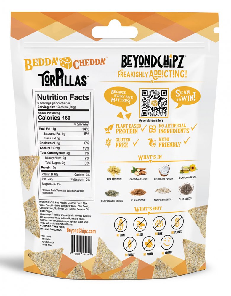 BeyondChipz Torpillas Bedda Chedda - Click Image to Close