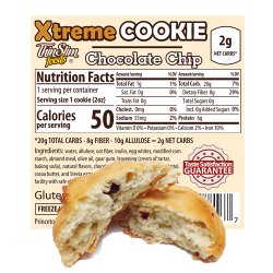 ThinSlim Foods Xtreme Cookie Chocolate Chip, 6pack