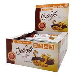 Chocorite Triple Layer Protein Bar, Peanut Butter, 16pack