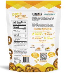 BeyondTwistz Low Carb Pretzels Sunny Mustard