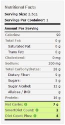 Scrumptous PowerJolt Salted Caramel Protein Brownie, 6pack