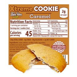 ThinSlim Foods Xtreme Cookie Caramel, 6pack