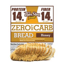 ThinSlim Foods Zero Net Carb Bread Honey ThinSlim Foods Zero Net Carb Bread Honey