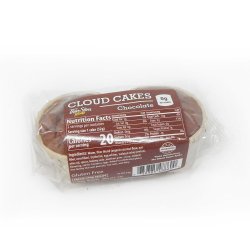 ThinSlim Foods Cloud Cakes Chocolate, 2pack