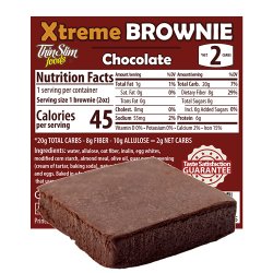 ThinSlim Foods Xtreme Brownie, 6pack