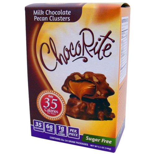 Chocorite Chocolates Pecan Clusters, 6pack