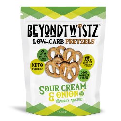 BeyondTwistz Low Carb Pretzels Sour Cream and Onion