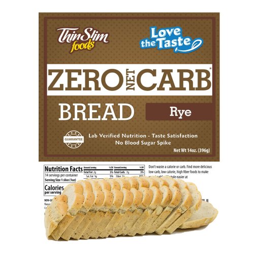 ThinSlim Foods Love-the-Taste Bread Rye