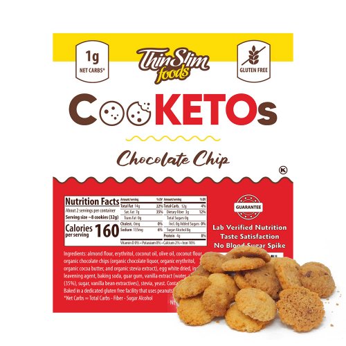 ThinSlim Foods CooKETOs Chocolate Chip