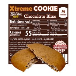 ThinSlim Foods Xtreme Cookie Chocolate Bliss, 6pack