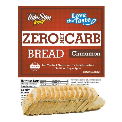 ThinSlim Foods Love-the-Taste Bread Cinnamon