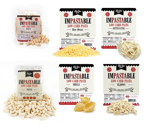 ThinSlim Foods Impastable Low Carb Pasta Bundle