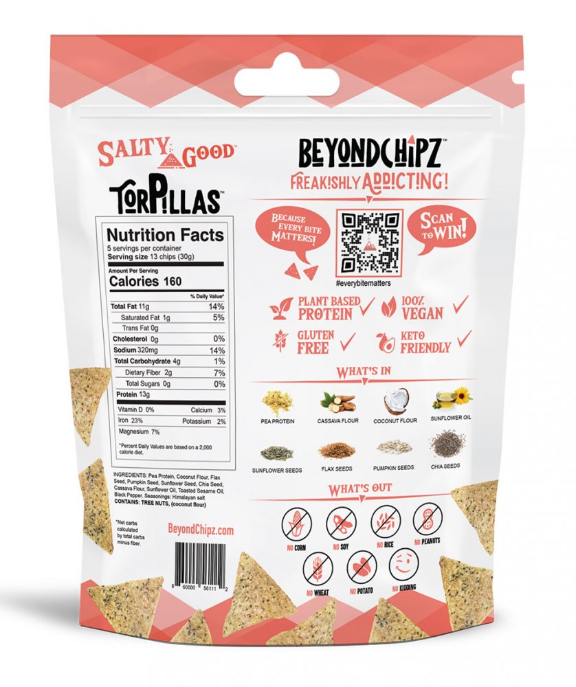 BeyondChipz Torpillas Salty Good - Click Image to Close