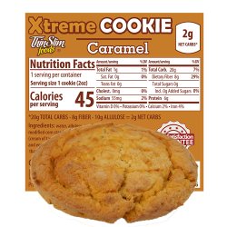 ThinSlim Foods Xtreme Cookie Caramel, 6pack