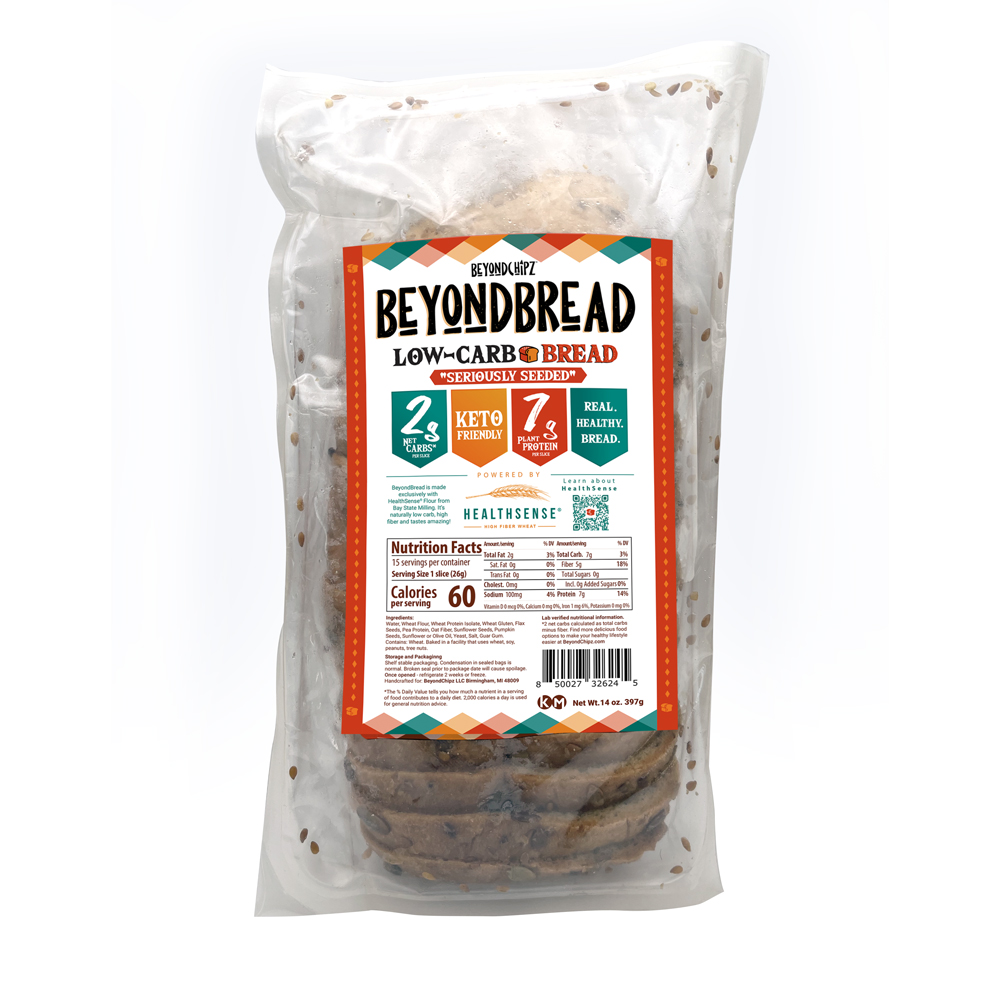 BeyondChipz The Ultimate Low Carb Bread Seriously Seeded - Click Image to Close