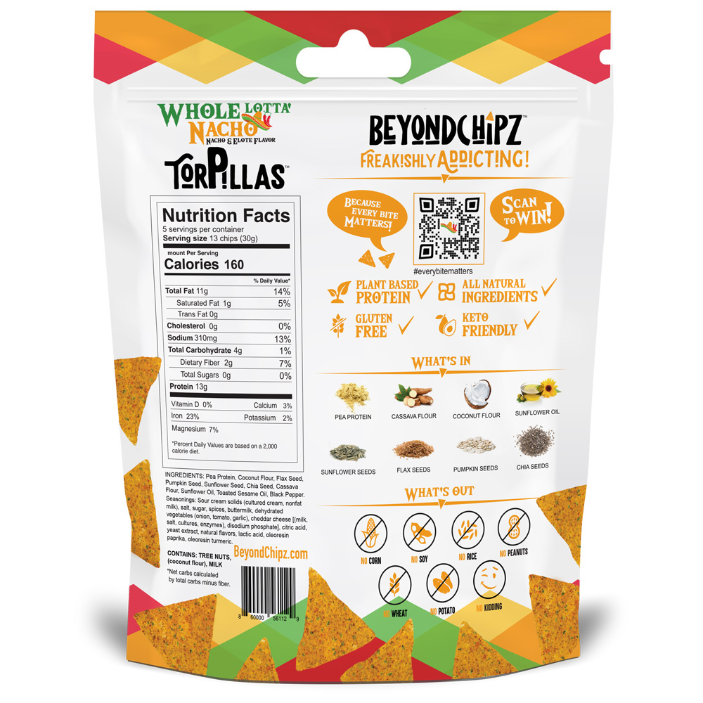 BeyondChipz Torpillas Whole Lotta Nacho - Click Image to Close