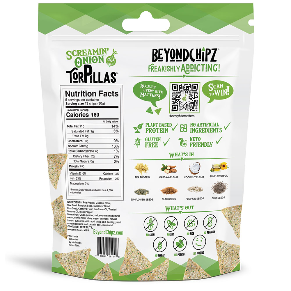 BeyondChipz Torpillas Screamin Onion - Click Image to Close
