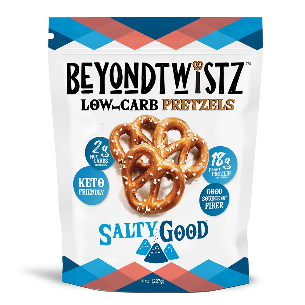 BeyondTwistz Low Carb Pretzels Salty Good - Click Image to Close