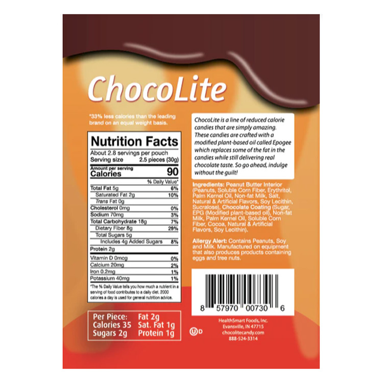 ChocoLite Peanut Butter Cup Patty Pouch - Click Image to Close