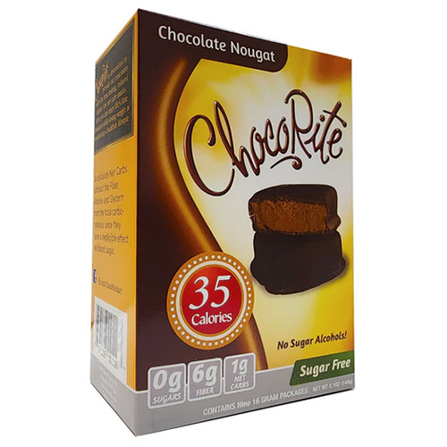 Chocorite Chocolates Chocolate Nougat, 9pack - Click Image to Close