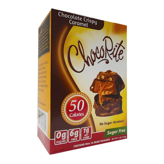 Chocorite Chocolates Crispy Caramel, 9pack - Click Image to Close
