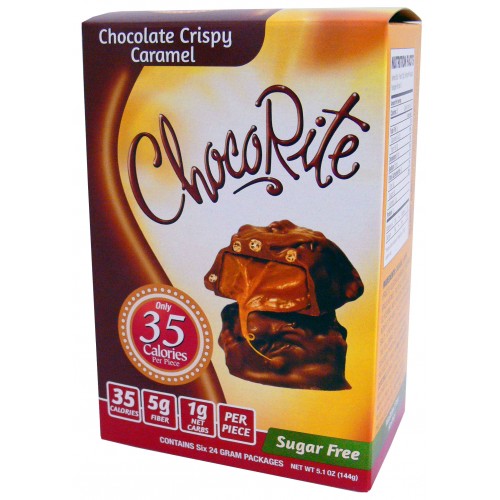 Chocorite Chocolates Crispy Caramel, 6pack