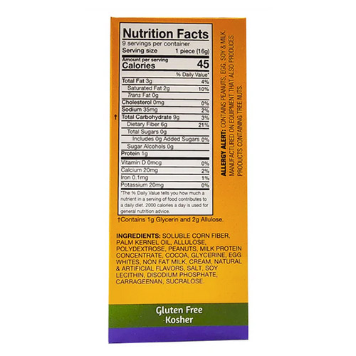 Chocorite Peanut Caramel Nougat, 9pack - Click Image to Close