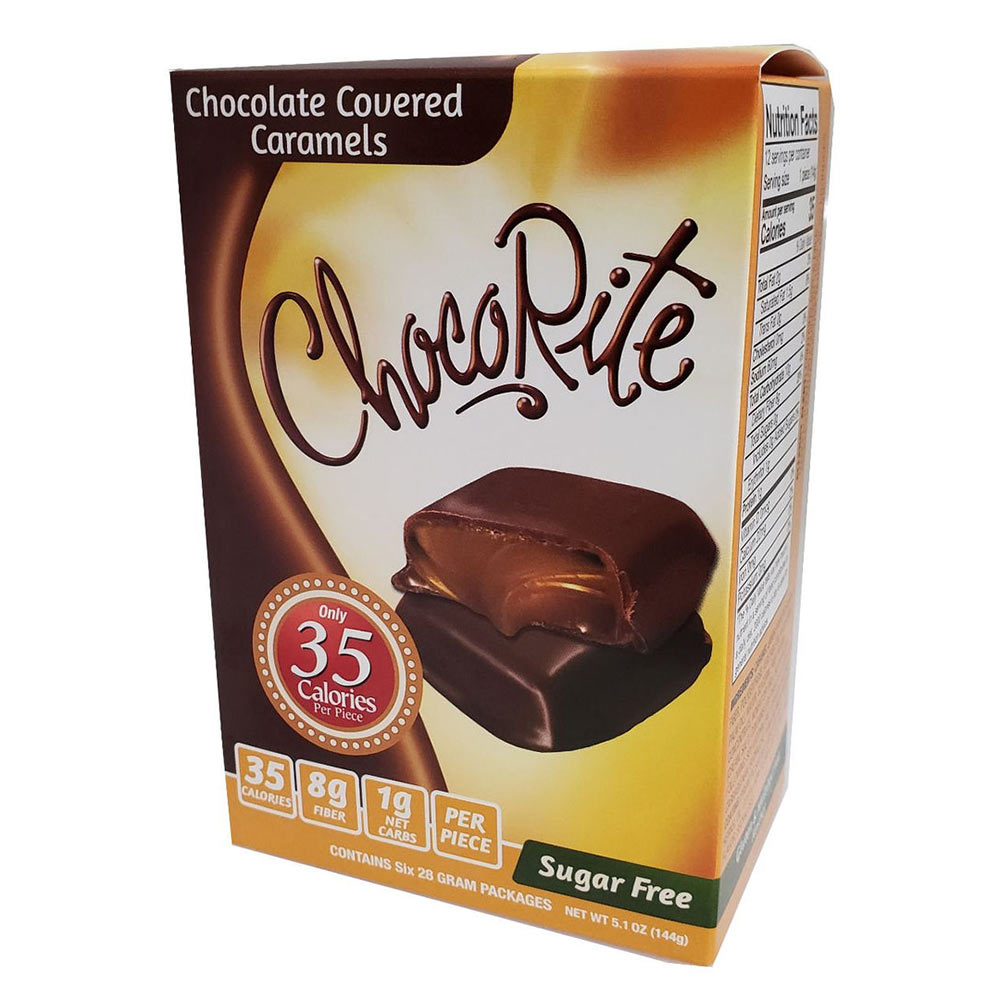 Chocorite Chocolates Chocolate Covered Caramels, 6pack - Click Image to Close