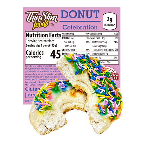 ThinSlim Foods Donut Celebration - Click Image to Close