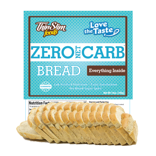 ThinSlim Foods Love-the-Taste Bread Everything Inside - Click Image to Close